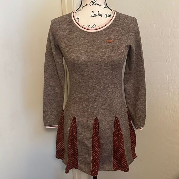 Scotch R’Belle Rodeooo Brown Metallic Dress - Picture 1 of 14